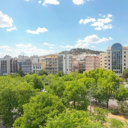 Apartment Acropolis Near Renovated Classic With Balcony View Athens